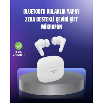 Çok Dilli İletişim Destekli Kablosuz Kulaklık Oyun ve Müzik Modlu