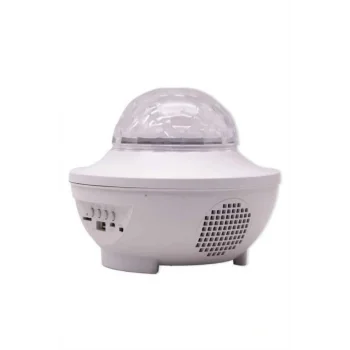 Çok Renkli Projektör Lamba Disko Topu Gece Lambası Kablosuz