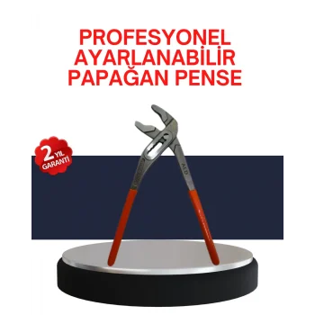 Dayanıklı Çelik Papağan Pense Ergonomik Yalıtımlı Sap