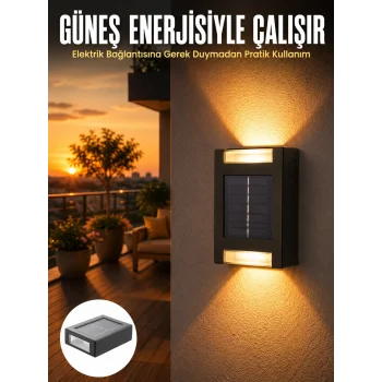 Dekorasyon Aplik Işık Güneş Enerjili Aydınlatma Dekoratif Aydınlatma Yeni Nesil