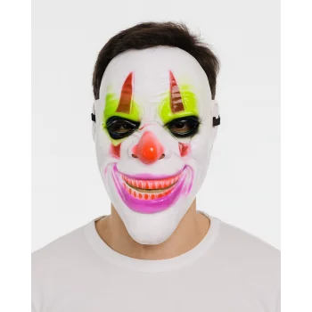 Delirten Gülüş Psikopat Palyaço Temalı Joker Maskesi