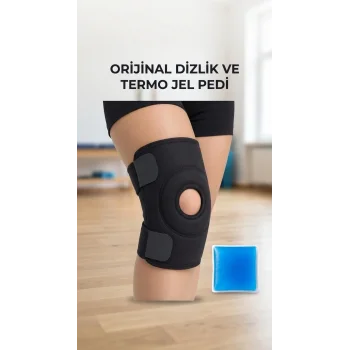Destekli Diz Korsesi Çapraz Bağ Ve Menisküs Ağrısı İçin Spor Dizlik