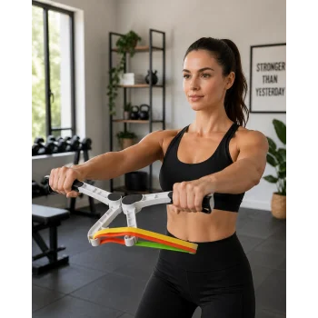 Direnç Bantlı Kol Göğüs Omuz Egzersiz Aleti Evde Fitness Seti