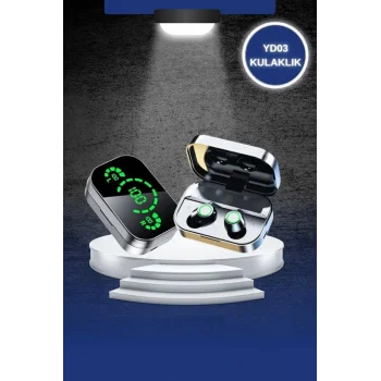 Dokunmatik Akıllı Saat Yeni Nesil Kulaklık Kampanyası Bluetooth Bağlantılı ANC Özelliği