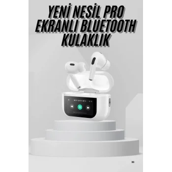 Dokunmatik Ekranlı Air Pro 2 ANC Kulaklık Kablosuz Çok Fonksiyonlu