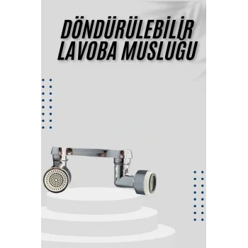 Dönebilen Musluk Başlığı Akrobat Mutfak Banyo Musluk Ucu Başlığı Oynar Başlıklı