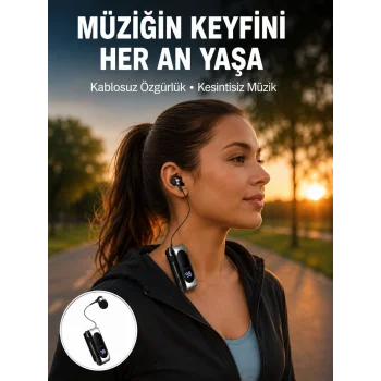 DS-F210 Kablosuz Kulaklık – 25 Saat Kullanım & Hızlı Şarj Yeni Nesil