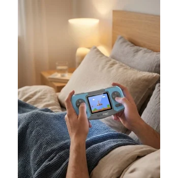 El Tipi Oyun Konsolu Dahili Retro Oyunlar TV Bağlantısı Destekli Taşınabilir Game Console