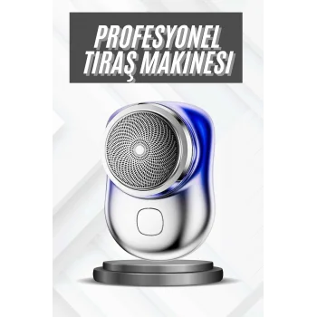 Elektrikli Mini Tıraş Makinesi,Taşınabilir USB Şarjlı Kablosuz Tıraş Makinesi
