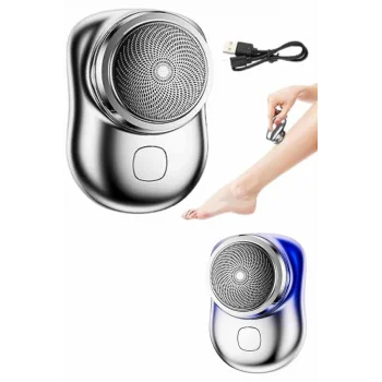 Elektrikli Mini Tıraş Makinesi,Taşınabilir USB Şarjlı Kablosuz Tıraş Makinesi