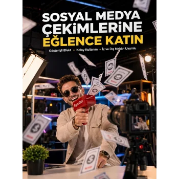 Elektrikli Parti Oyuncağı – Para Atan Tabanca Yeni Nesil