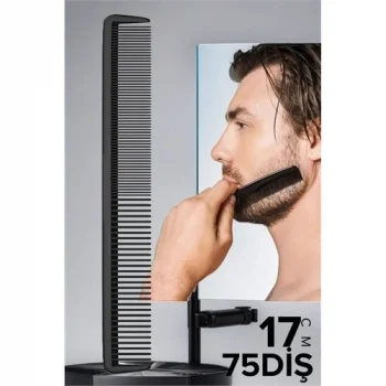 Elize İnce Uzun Sakal Bıyık Tarağı 715844