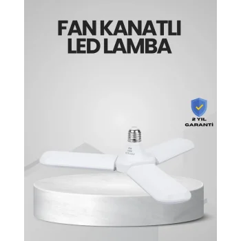 Enerji Tasarruflu LED Ampül 60 Watt 4 Kollu Beyaz Işık