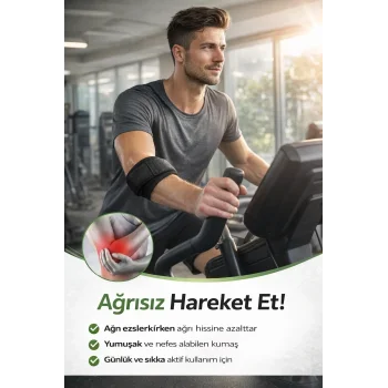 Epikondilit Bandajı – Tenisçi & Golfçü Dirseği İçin Ayarlanabilir Destek