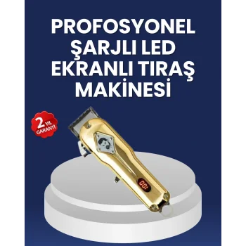 Ergonomik Tasarımlı, Hafif ve Taşınabilir Profesyonel Tıraş Makinesi