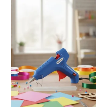 Ev ve Hobi İçin 60 W Silikon Tabancası 11 mm Uyumlu 5 Adet Hediye Silikon