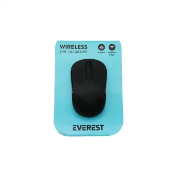 EVEREST SM-804 WİRELESS - KABLOSUZ 1600DPI USB OPTİCAL MOUSE VAKUM AMBALAJ (5047)