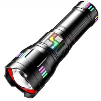 F.B.I Pro F-3002 Alüminyum TG LED Gece Şeritli Type-C Şarjlı El Feneri