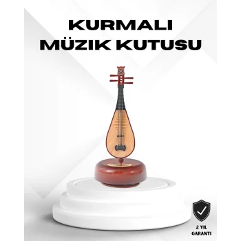 Figürlü Müzik Kutusu Zarif Melodili Dekoratif Model