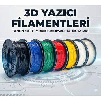 Filament 3D Kalem Yazıcı Için 10 renk 20 metre