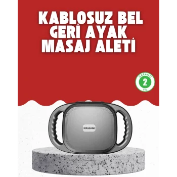 Fonksiyonlu Şarjlı Masaj Aleti 6 Başlık 2000 mAh Ergonomik Gövde