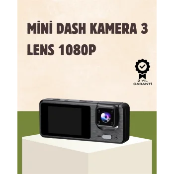 Full HD 3 Kanallı Araç Kamerası – Akıllı Çözümlerle Sürüş