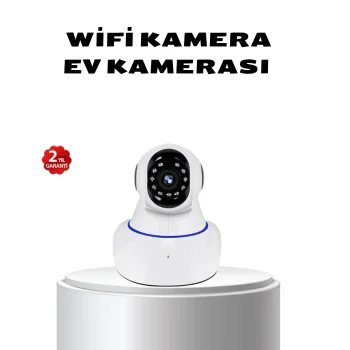 Full HD Akıllı IP Kamera Gece Görüşlü, Hareket Sensörlü, Çift Yönlü Ses ve Online Kayıt Özellikli