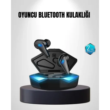 Gaming Bluetooth Kulaklık Pasif Gürültü Önlemeli 12mm Sürücülü