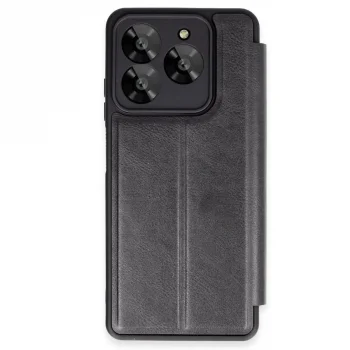General Mobile Era 50 Kılıf Flip Cover - Siyah