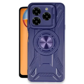 General Mobile Era 50 Kılıf Lincoln Silikon - Lacivert