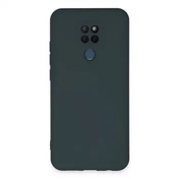 General Mobile Gm 20 Kılıf Nano İçi Kadife Silikon - Koyu Yeşil