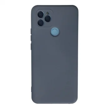 General Mobile Gm 21 Kılıf Nano İçi Kadife Silikon - Gri