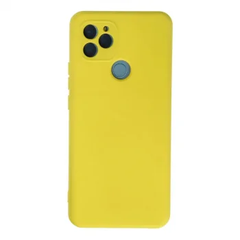 General Mobile Gm 21 Kılıf Nano İçi Kadife Silikon - Sarı