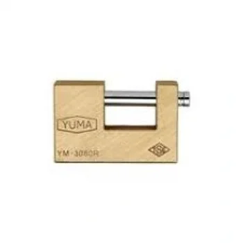 GENİŞ - SARI KAYAR MİLLİ PİMLİ KİLİT 80MM (5047)