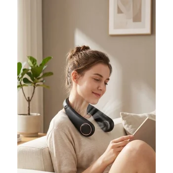 Gizli Turbo Tasarımlı Sessiz Çalışan Boyun Fanı