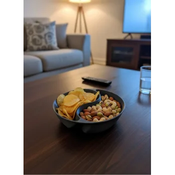 Gri Çerezlik 4’lü Set Şık ve Minimal Masa Üstü Kullanım