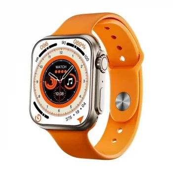 Gs Ultra 8 Max 45mm Kordon Kilitli Watch 8 Ultra 2.08 Ekran Akıllı Saat  Konuşma Özellikli