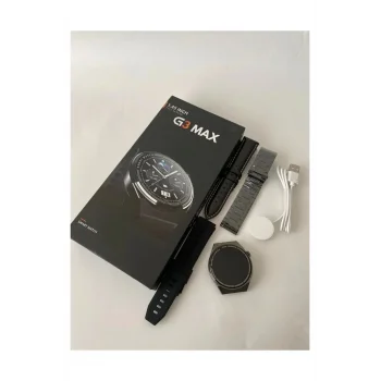 Gt3 Max Uyumlu Akıllı Saat | G3 Max Model Akıllı Saat | Su Geçirmez, Nabız Ölçer, Spor Modlu