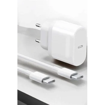 Güç Adaptörü ve Kablosu Şarj Aleti 15/15 Pro Max Uyumlu Hızlı Şarj