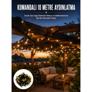 Gün Işığı 10 Metre Led Işık Şerit Led Süsleme Parti Malzemesi Yeni Nesil
