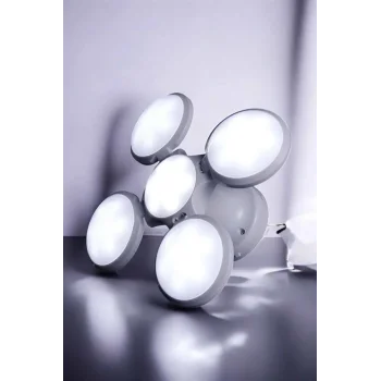 Güneş Enerjili Solar Aydınlatma Kamp Çadır Lambası Şarjlı Ampül Led Şarjlı El Feneri Işıldak