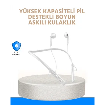 Gürültü Azaltıcı Ergonomik Boyun Askılı Kablosuz Kulaklık