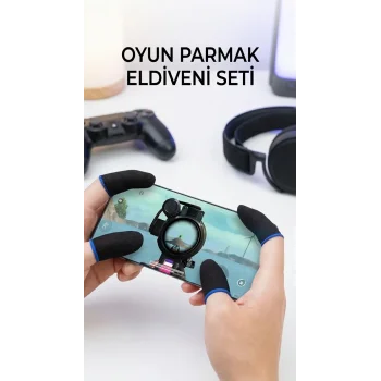 Hassas Kontrol Sunan Dayanıklı Oyuncu Parmaklık Eldiveni
