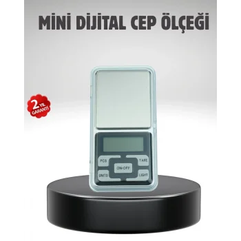 Hassas Tartım İçin Dijital Cep Terazisi Sayma Modlu