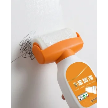 Hazneli Duvar Yama Fırçası Hızlı Kuruyan Rötuş Boya Silindiri