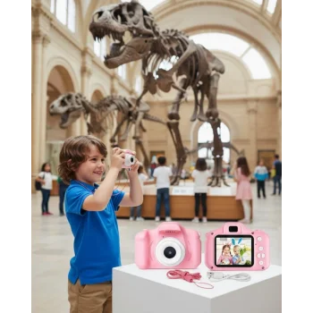 HD Video Kayıt Özellikli Mini Dijital Kamera Fotoğraf Çekimli USB Şarjlı