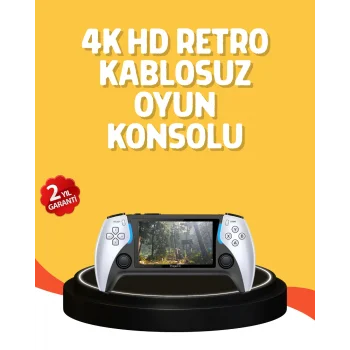 HDMI Çıkışlı Çok Fonksiyonlu Renkli Ekranlı El Konsolu