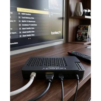 HDMI ve USB Girişli Full HD Uydu Alıcısı EPG Destekli Pratik Kullanım