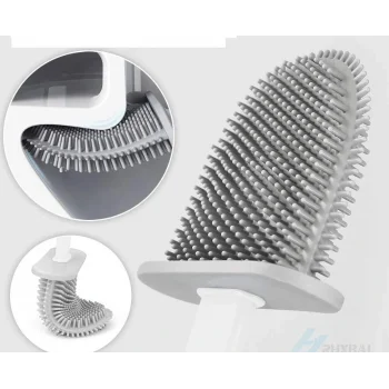 Hijyenik Klozet Temizleme Silikonu Esnek Fırça (5047)