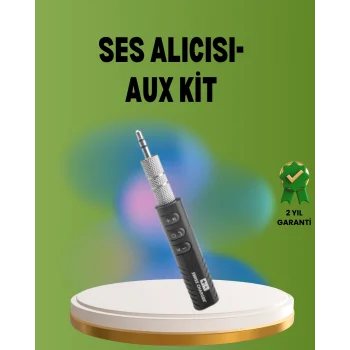 Hızlı Şarjlı Bluetooth Ses Alıcısı – Ev, Araç ve Ofis İçin